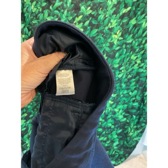 👖 Ann Taylor Navy Stretch Ponte Pants – Size 10 – Ankle Tapered - Picture 5 of 7